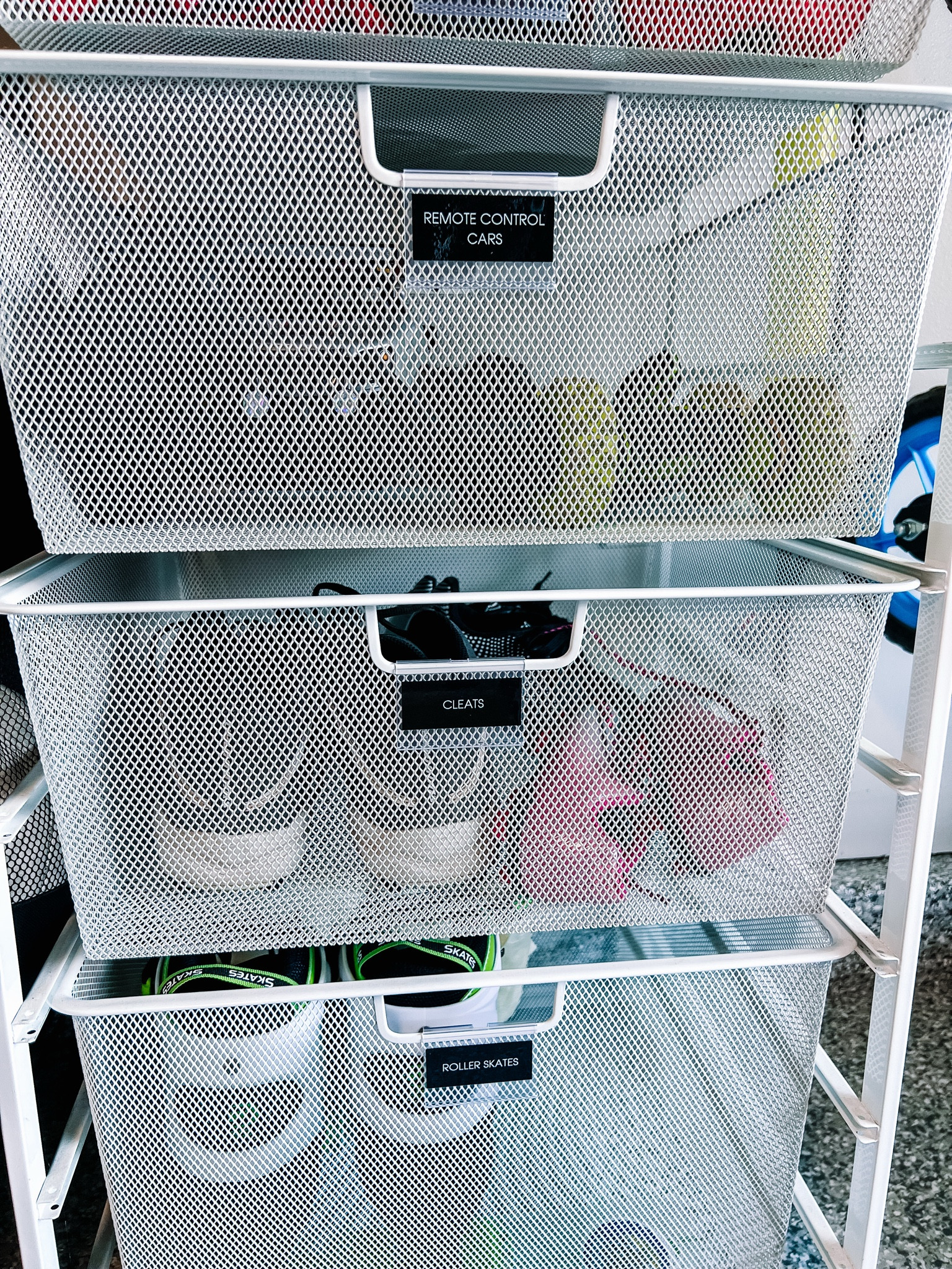 Label hack for Elfa drawers and baskets!

#LTKhome #LTKfamily