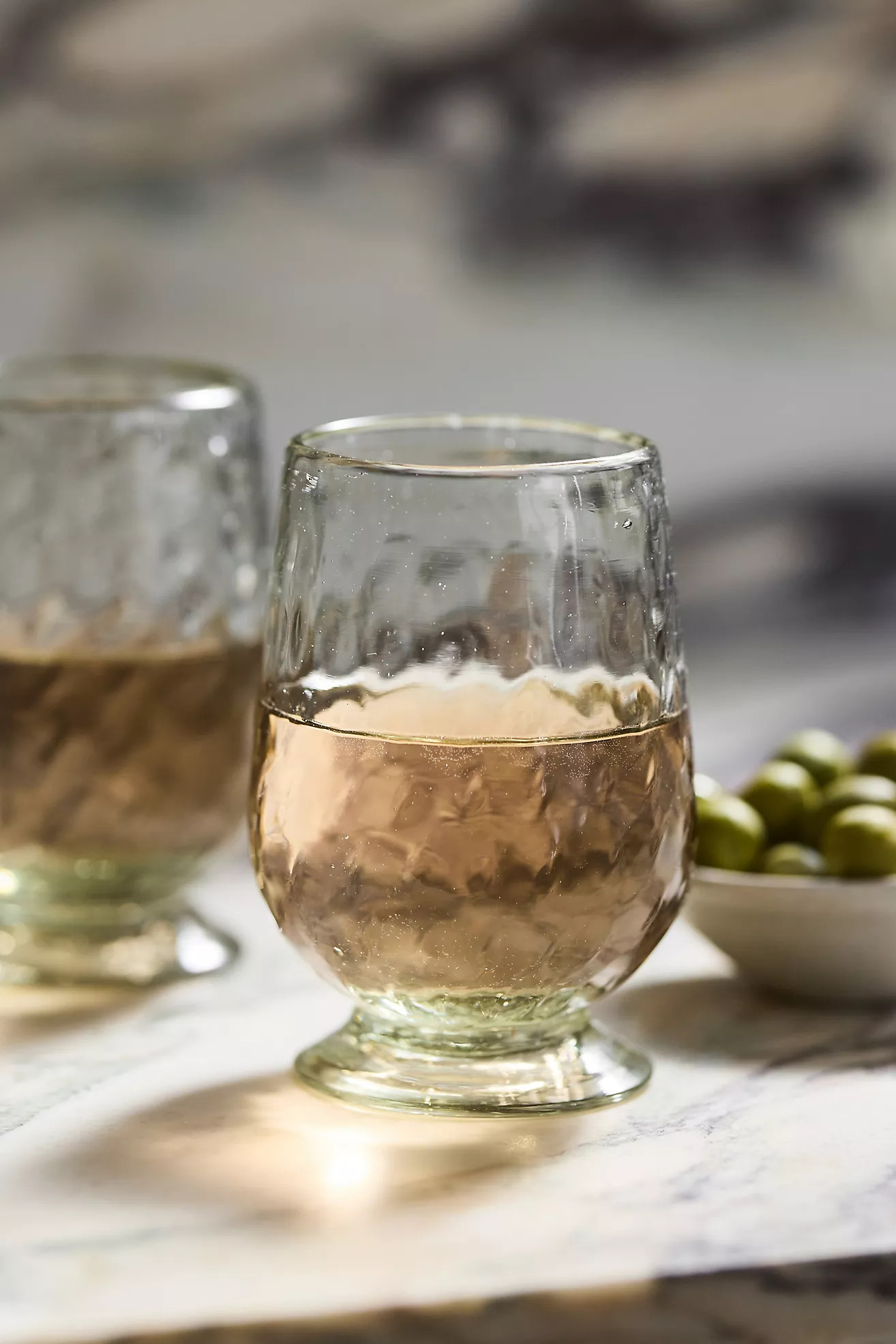 Greer Glass Goblets, Set of 4 | Anthropologie (US)