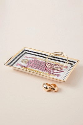 Darcy Tiger Trinket Dish | Anthropologie (US)