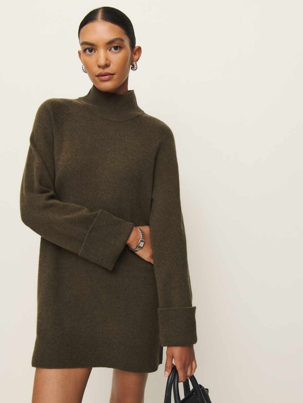 Tate Regenerative Wool Sweater Dress | Reformation (Global)