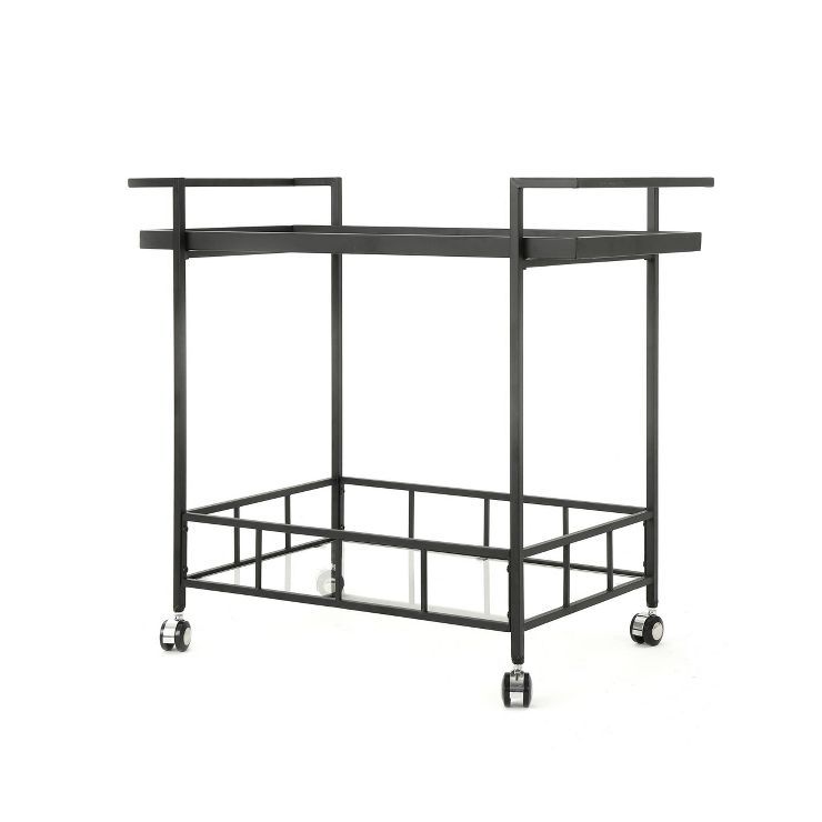 Ambrose Industrial Bar Cart - Christopher Knight Home | Target