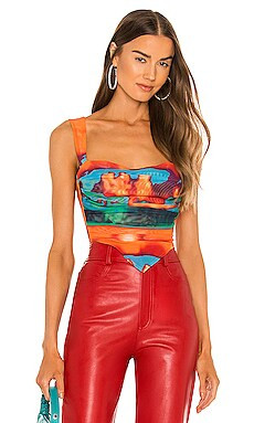 Miaou Tati Top in Thermal from Revolve.com | Revolve Clothing (Global)