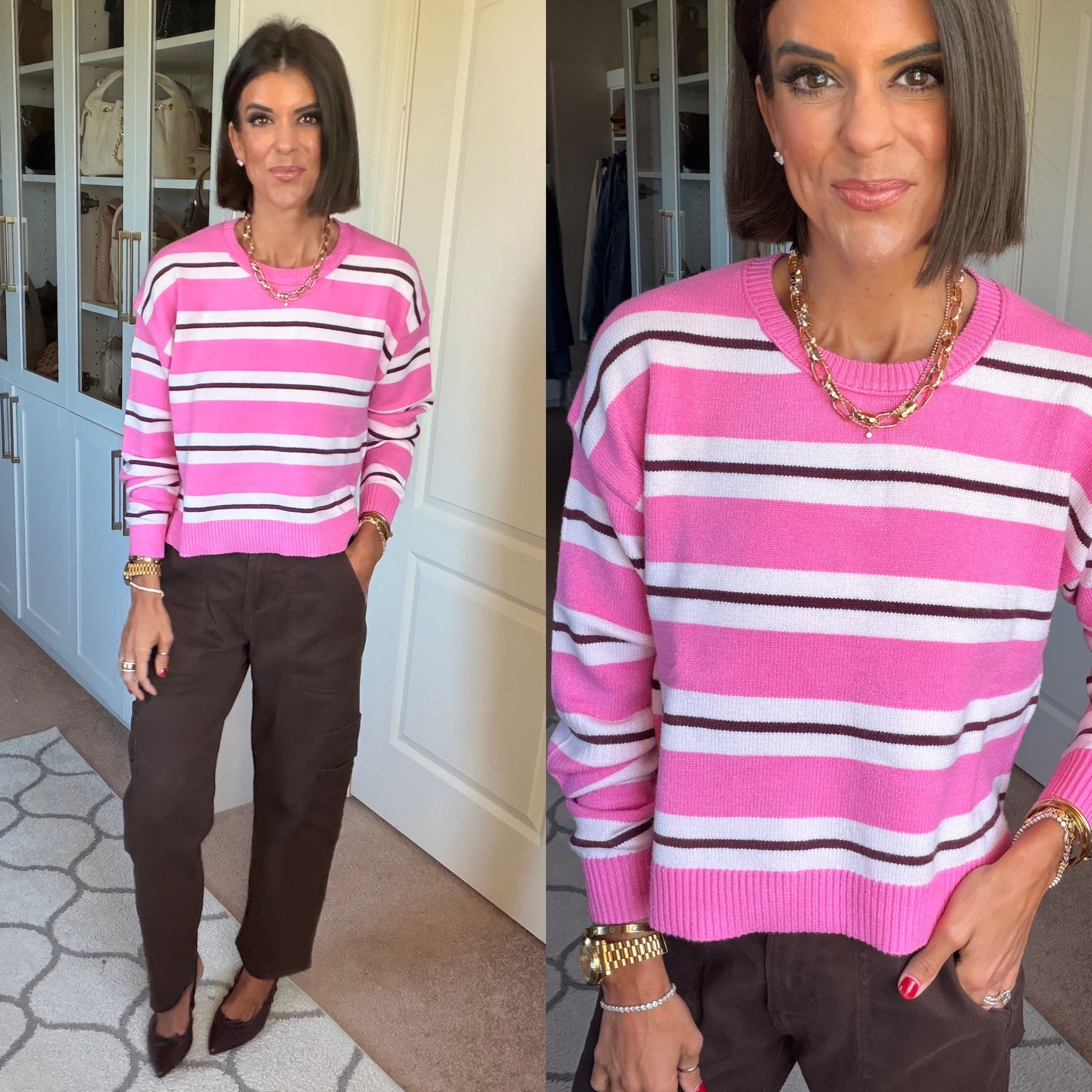 This adorable $14 Walmart sweater is on the top seller list this week! I’m 5’5 and in size xs in both

#LTKSaleAlert #LTKSeasonal #LTKmomlife