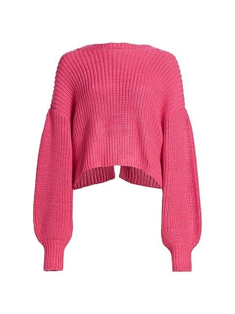 Mari Bishop-Sleeve Sweater | Saks Fifth Avenue