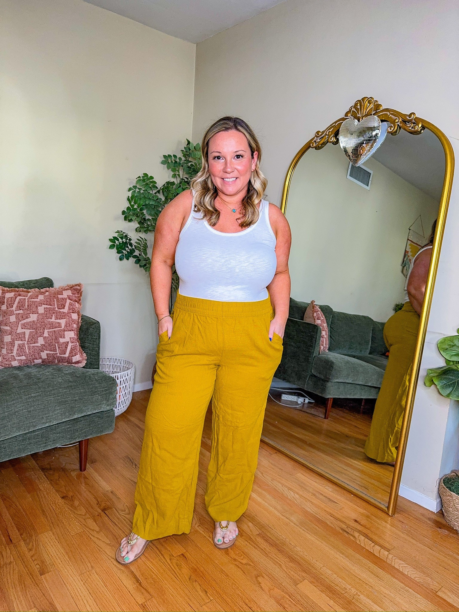 Old Navy spring try on haul part 2! Pants size LARGE PETITE Tank top size XL Spring styles, petite style, affordable fashion, mom style, casual style, casual outfits, spring dresses, Spring outfit, Easter dress, Easter outfit, Mother’s Day outfit, spring break style, travel style

#LTKMidsize #LTKStyleTip #LTKSeasonal