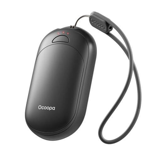 OCOOPA Magnetic Hand Warmers Rechargeable 1 Pack, AI Electric Handwarmers, Fast Heating, 3-Settings, UL Certified, Portable Heater, Gloves Fitting, Travel Essentials, Gifts Women Men, UT3 Lite | Amazon (US)