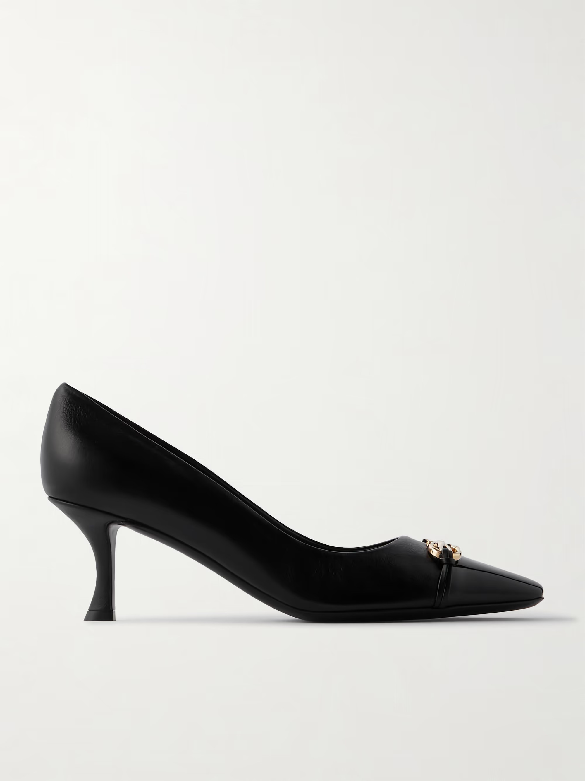 Bria embellished leather pumps | NET-A-PORTER (US)