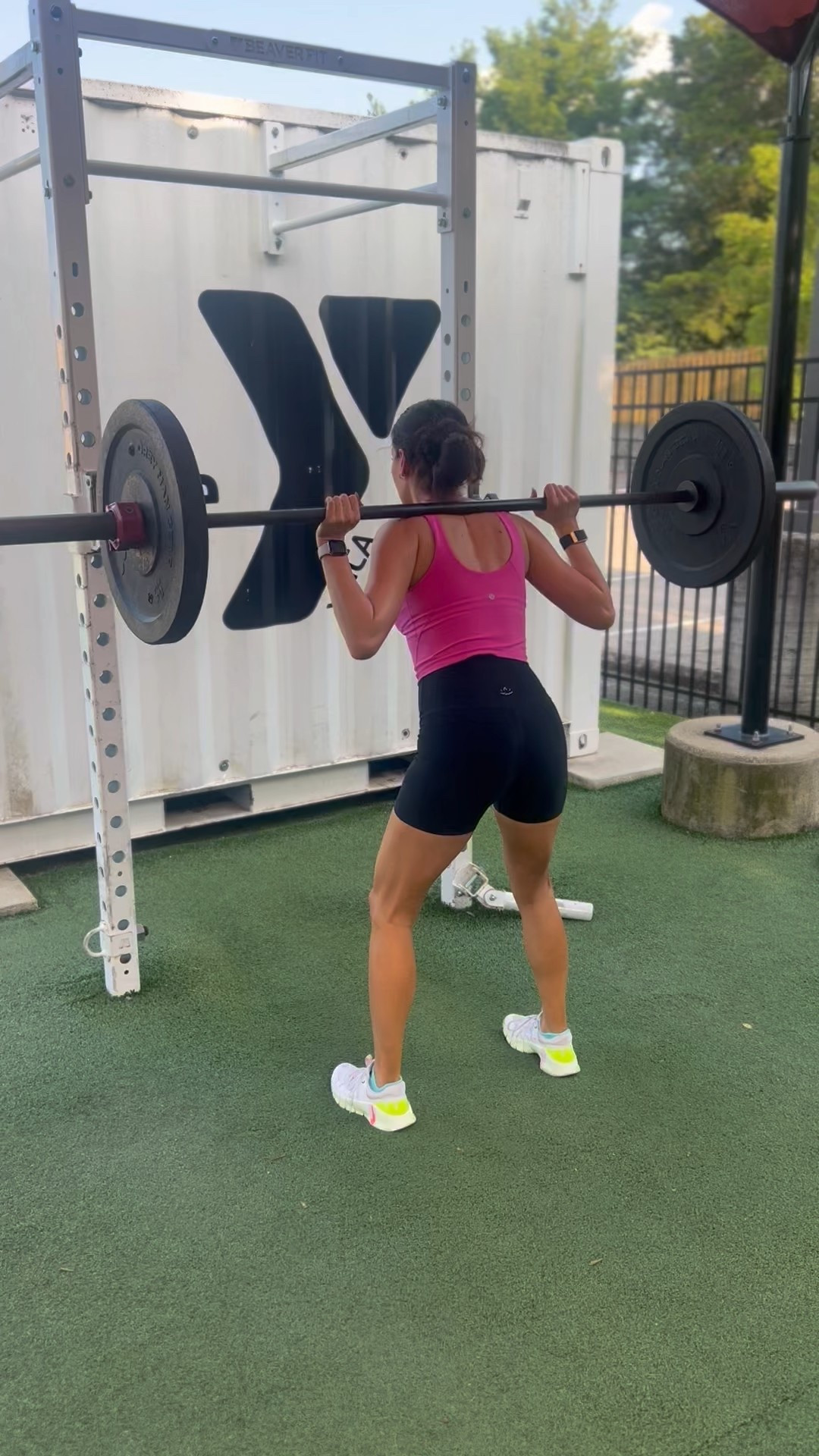 Workout wear, gym, Gymwear, workout shorts 
7/3 workout ootd
Lululemon align tank (size 8 for me)
Beyond Yoga shorts (size M for me)
Nike Metcon 5
Gimme Beauty hair ties 

#LTKActive #LTKShoeCrush