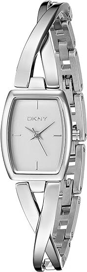 DKNY (DNKY5) Women's Quartz Watch with Silver Dial Analogue Display and Silver Stainless Steel Br... | Amazon (UK)