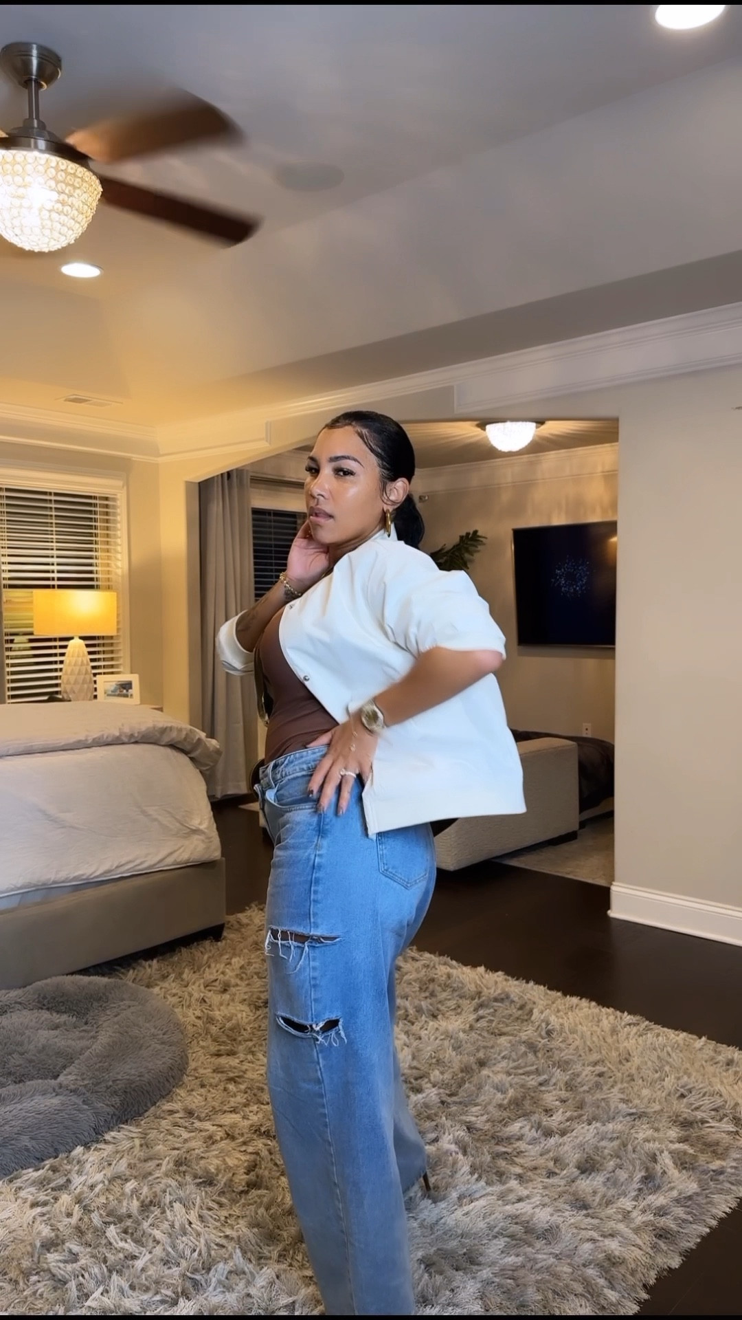 Keeping it casually cute 