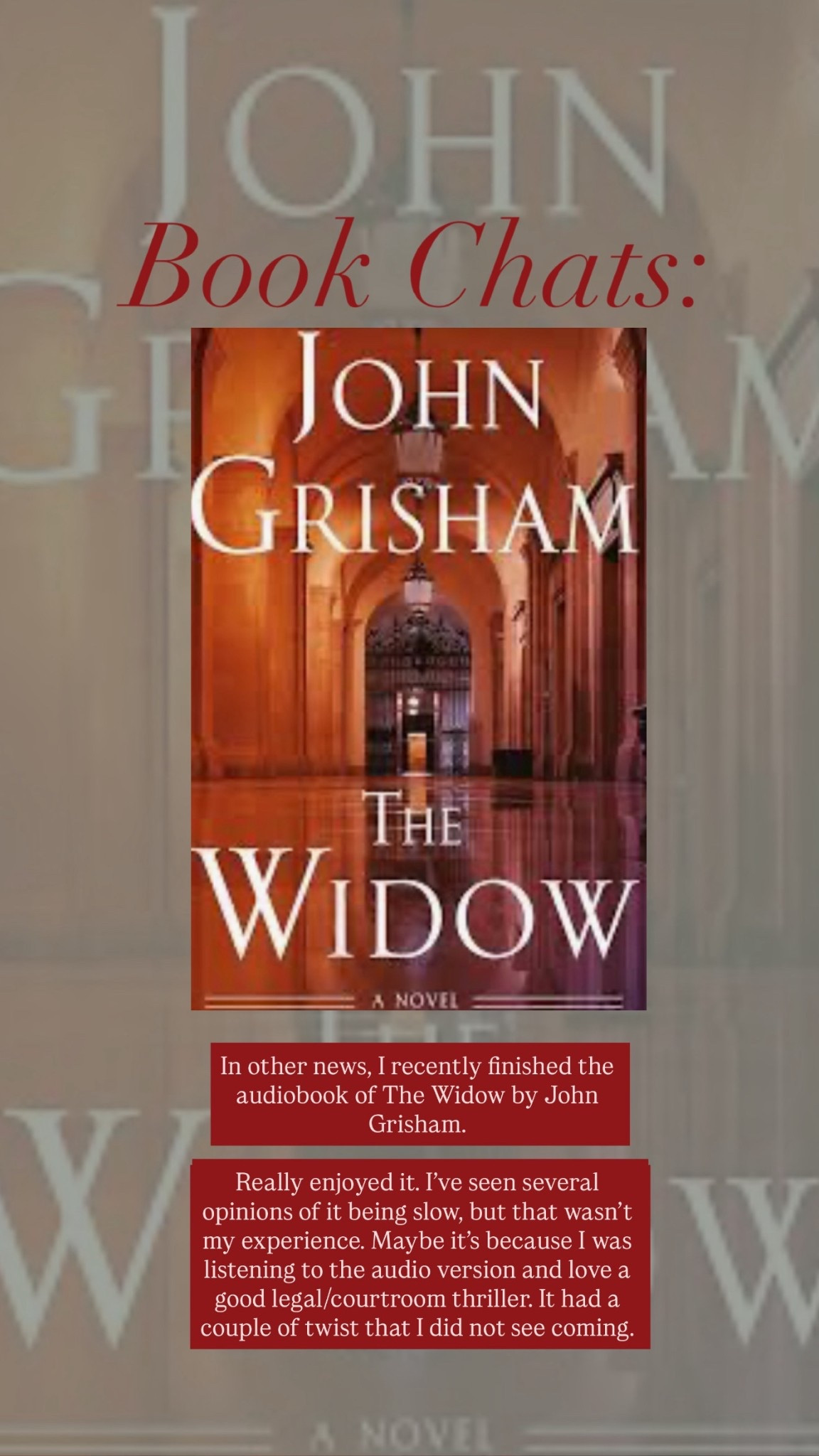 Book review!! I enjoyed it 

#LTKFindsUnder50