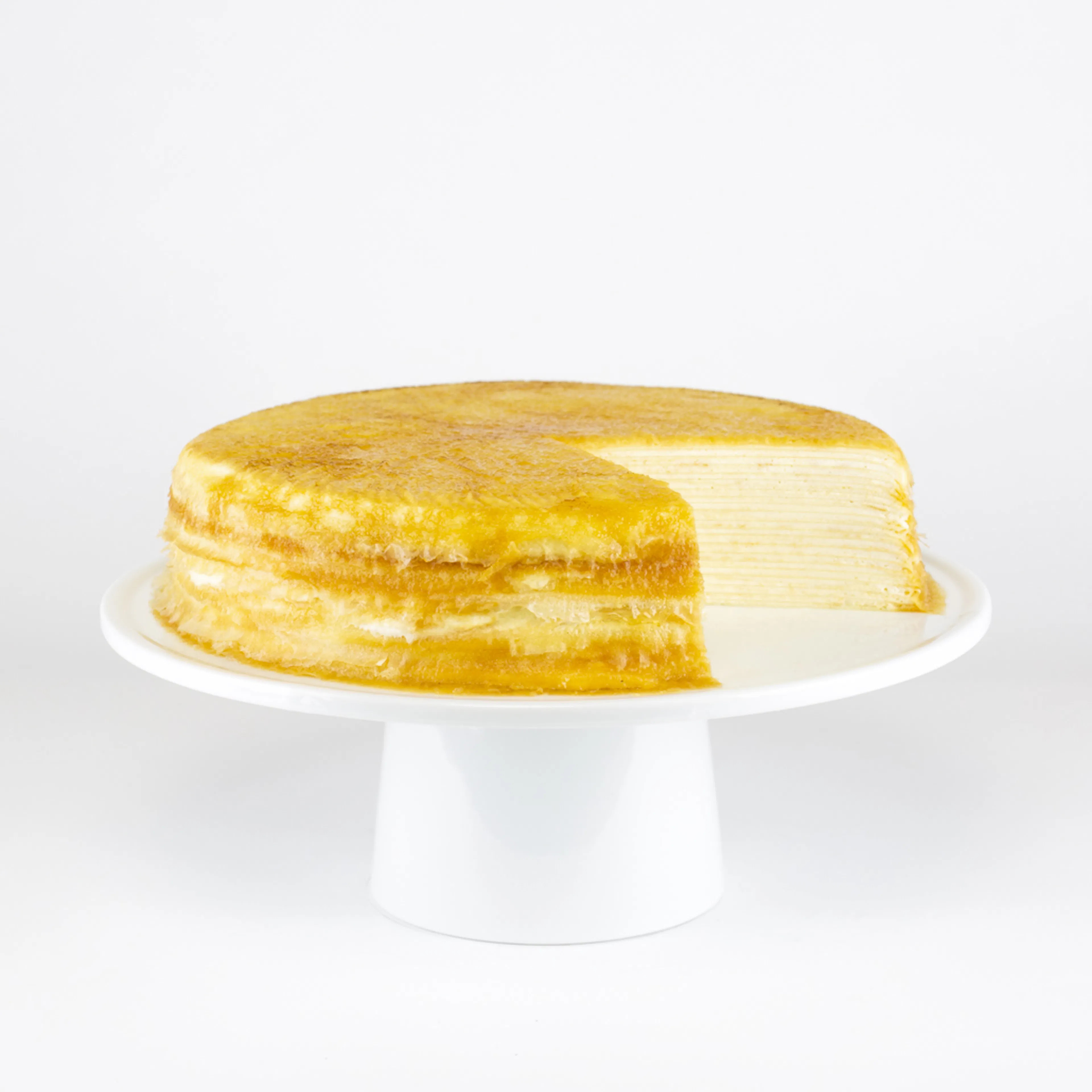 Signature Mille Crêpes Cake by Lady M Confections | Goldbelly | Goldbelly