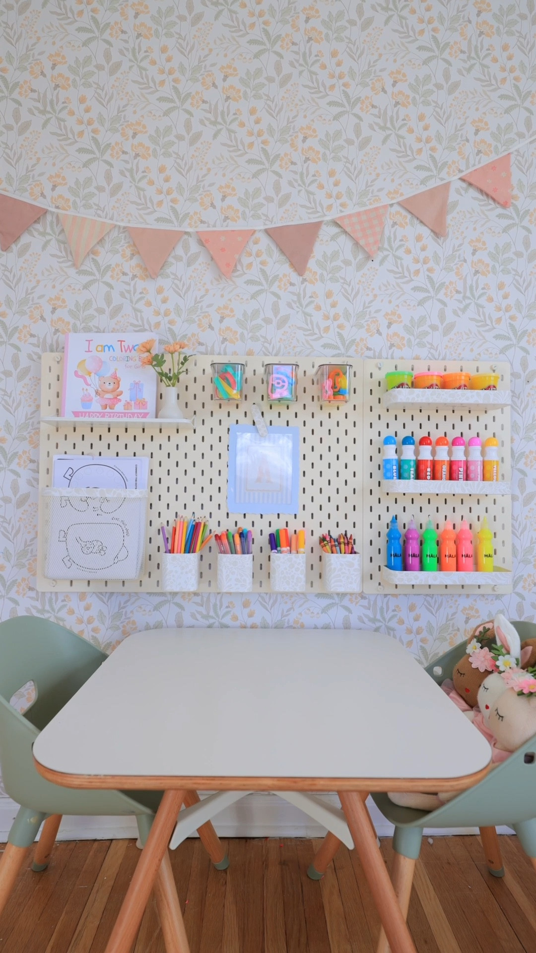 The perfect toddler friendly craft corner 🎨

#LTKBaby #LTKKids #LTKHome