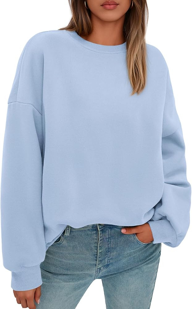PRETTYGARDEN Womens Oversized Crewneck Sweatshirt | Amazon (US)