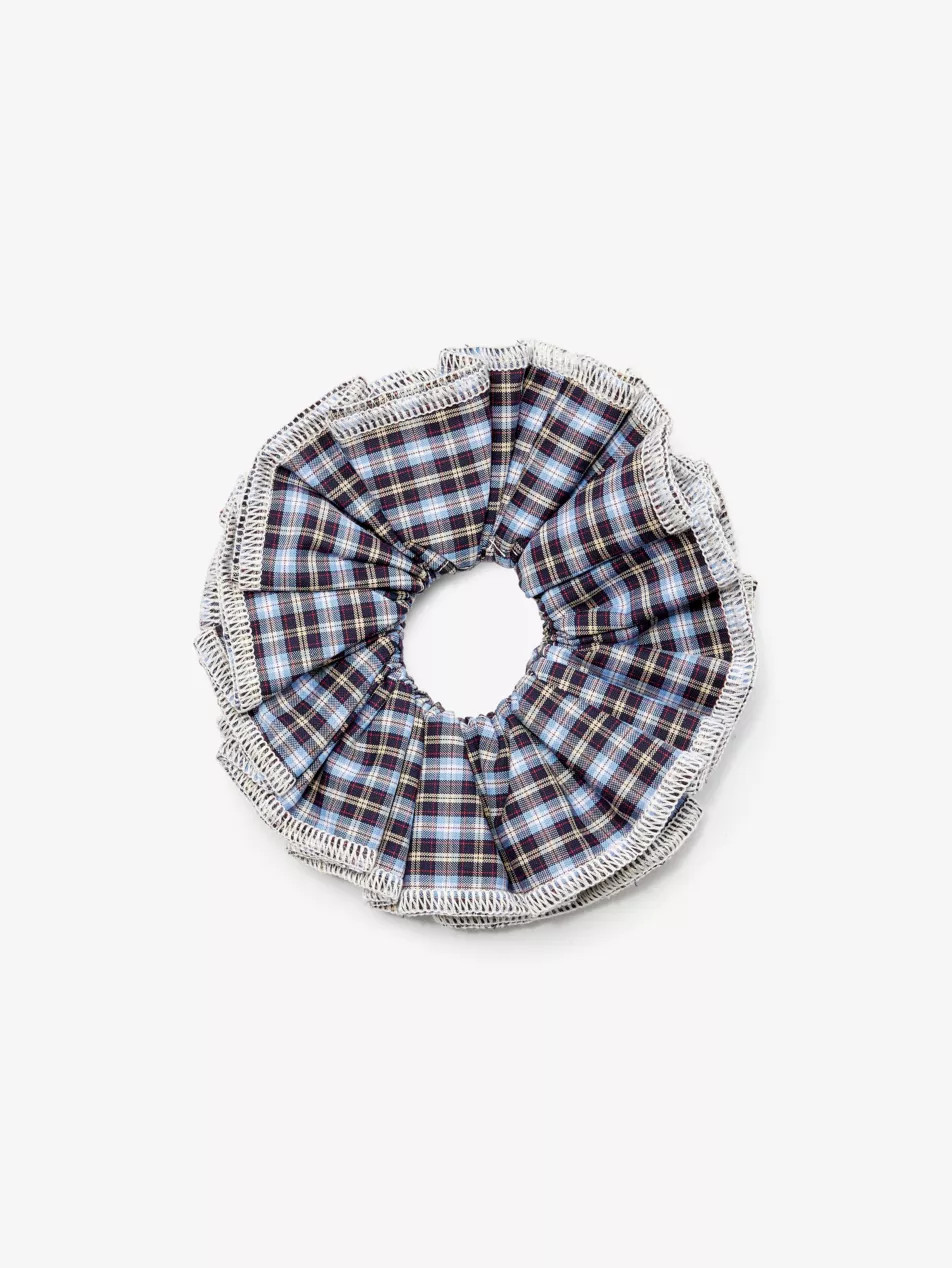 Baby Wilder logo-tab cotton scrunchie | Selfridges