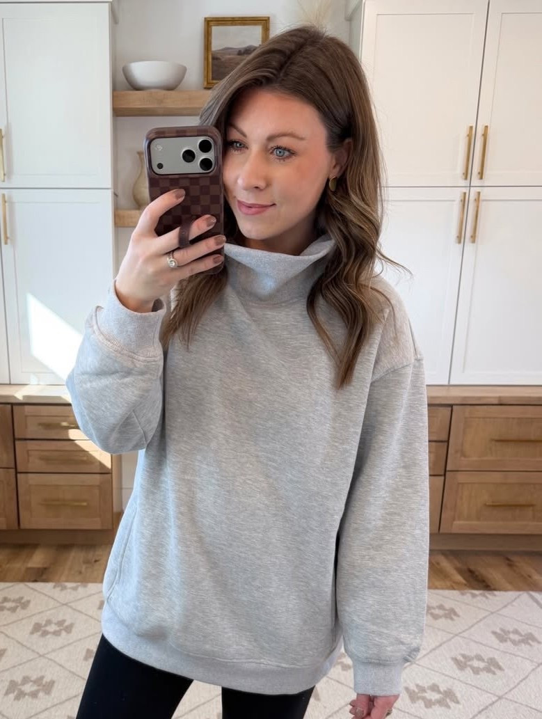 Never taking this mock neck off!

#LTKootd #LTKSeasonal