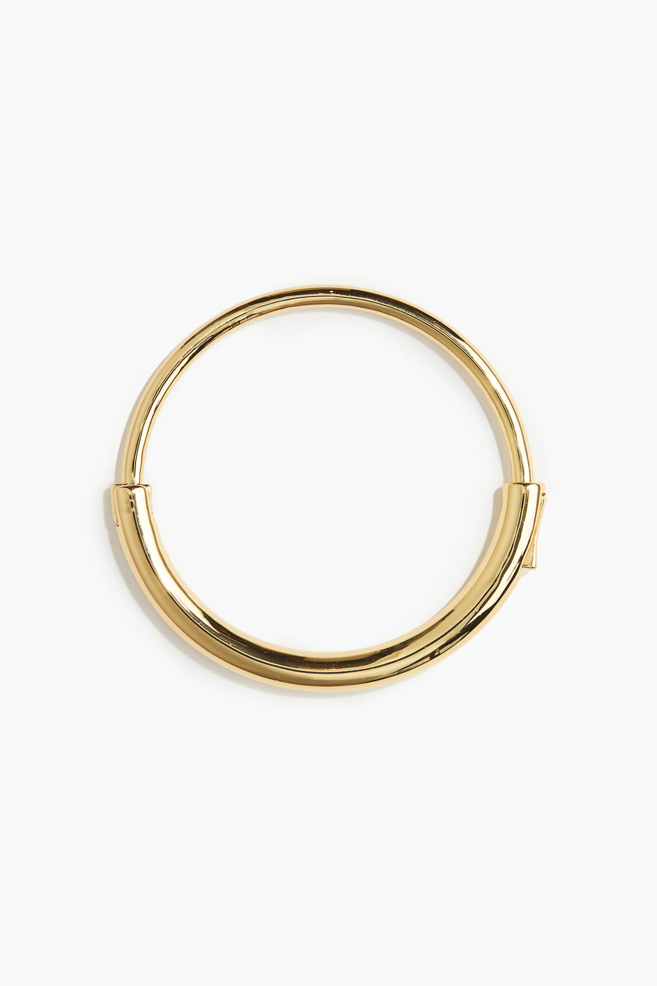 Gold-plated bangle - Gold-coloured - Ladies | H&M GB | H&M (UK, MY, IN, SG, PH, TW, HK)