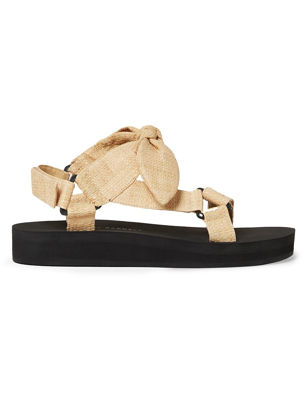 Maisie Sporty Raffia Sandals | Saks Fifth Avenue