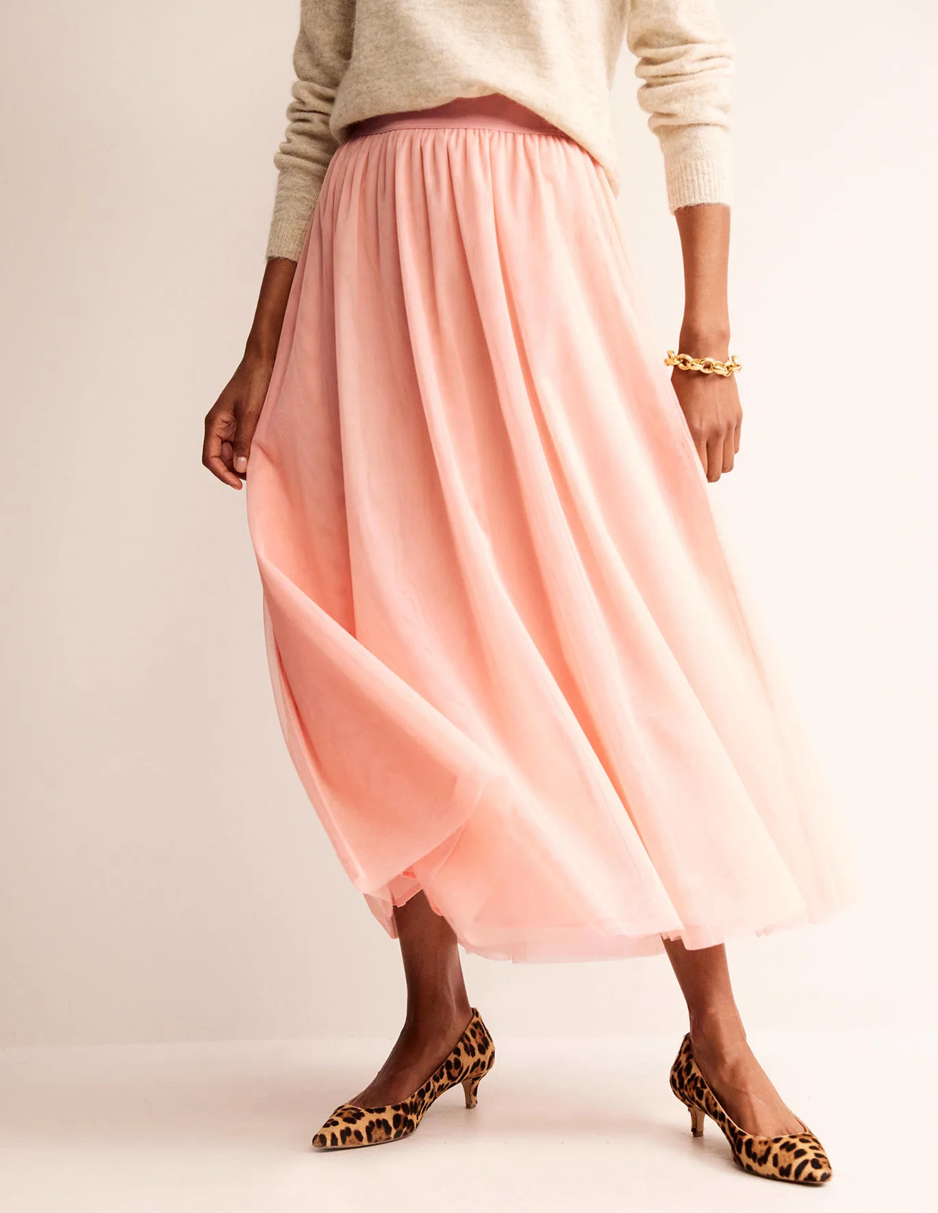 Tulle Full Midi Skirt | Boden (US)