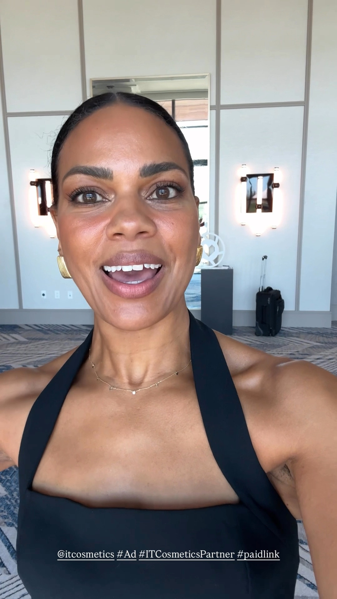 Getting to try it cosmetics cc+ glow!! @itcosmetics #Ad #ITCosmeticsPartner #paidlink