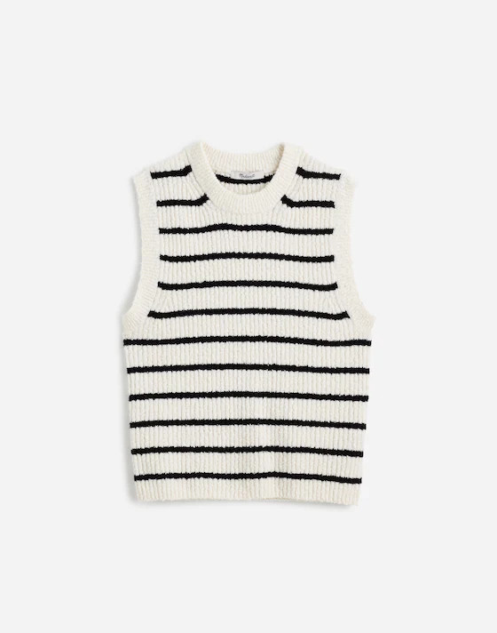 Boucl&eacute;-Knit Sweater Tank | Madewell | Madewell