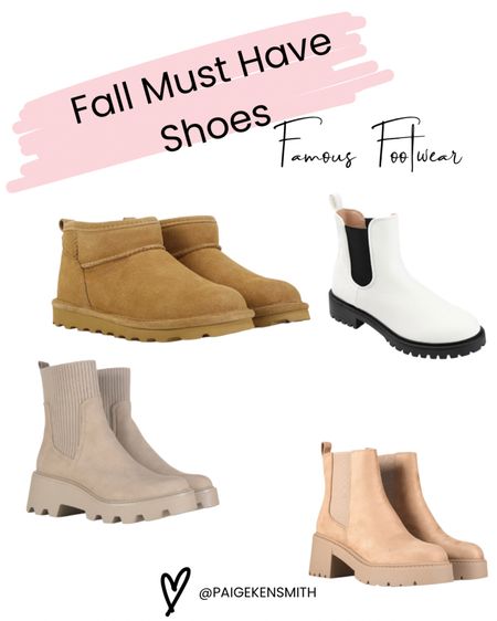 Fall must have shoes! 


Famous footwear, Chelsea boots, ugg lookalike, ugg style, women’s shoes, fall boots #ltkshoecrush

#LTKsalealert #LTKFind #LTKSeasonal
