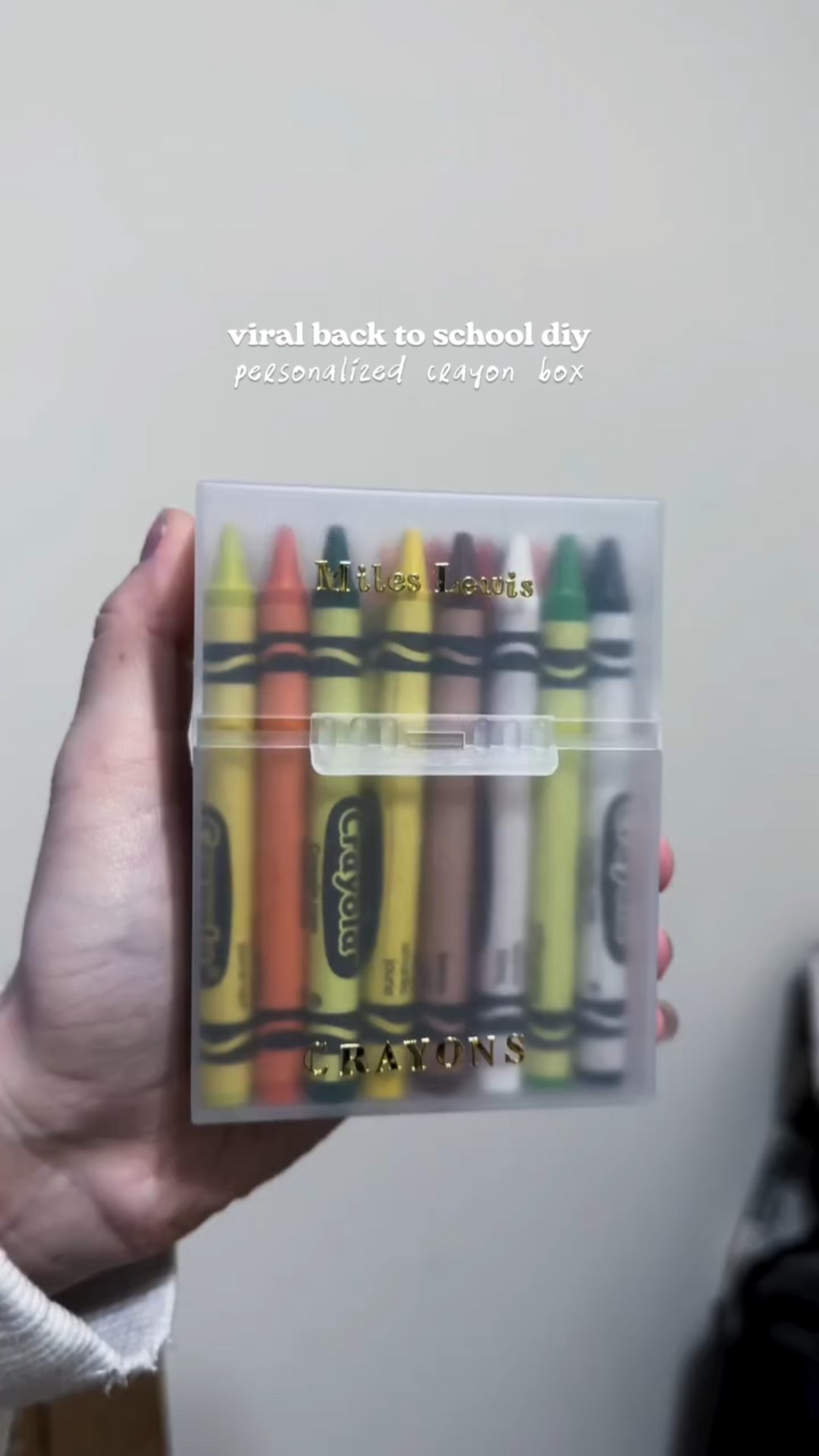 I shared this crayon box last year and it went viral! it’s back in stock just in time for back to school shopping, so grab yours while it lasts ✨ comment “CRAYON” or 🖍️ for the details!

one thing I always buy for my son every year is this reusable plastic crayon box. no more ripped cardboard, broken crayons, or messy backpacks—just durable, aesthetic organization that actually lasts the whole year. 

plus, adding his name with stickers makes it extra special (and saves us from mix-ups at school 🙌🏼). 

it’s such a small switch, but it makes a big difference in keeping things simple and stress-free. 💛

#BackToSchoolHacks #MomLifeTips #OrganizedLiving #BackToSchoolReady #SchoolSupplies #IntentionalParenting #MomHack #BackpackOrganization #SlowLivingMama #EverydayOrganization #AestheticOrganization #ParentingMadeSimple #viral #trending #viralvideos #viralreels #crayons #backtoschool #backtoschoolshopping #asmr

#LTKSaleAlert #LTKFamily #LTKKids