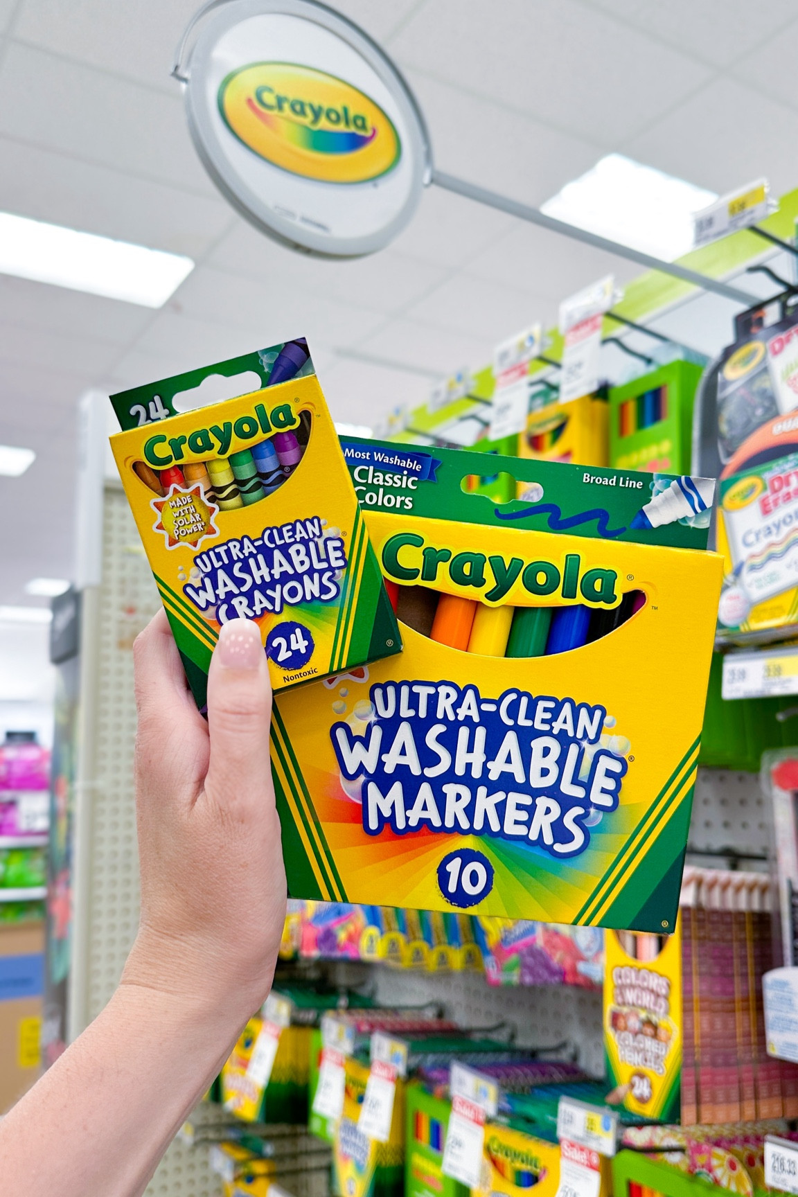 #ad Today I’m partnering with Crayola to share Back-to-School must-have items! As a K-6 teacher, my go-to brand for all things art supplies is Crayola! 🎨 

Target has all of the Crayola items you’ll need for Back-to-School, including the 24ct. Ultra-Clean Washable Broad Line Markers! Students will love using the vibrant colors on art projects, coloring sheets, drawings & more! 🌈 You’ll also want to check out the Crayola 24ct. Ultra-Clean Washable Crayons and Crayola Color Wonder Paw Patrol Mini Box Set! Shop these items at Target and add them to your child’s backpack this school year. Fuel your child’s creativity with Crayola Back-to-School products!

@crayola @target #StayCreative #TargetPartner #Target

#LTKBacktoSchool #LTKKids
