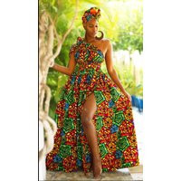 African Print Maxi Dress For Women, Women's Clothing, Wedding Dress, Ankara Afro Woman Clothing | Etsy (US)