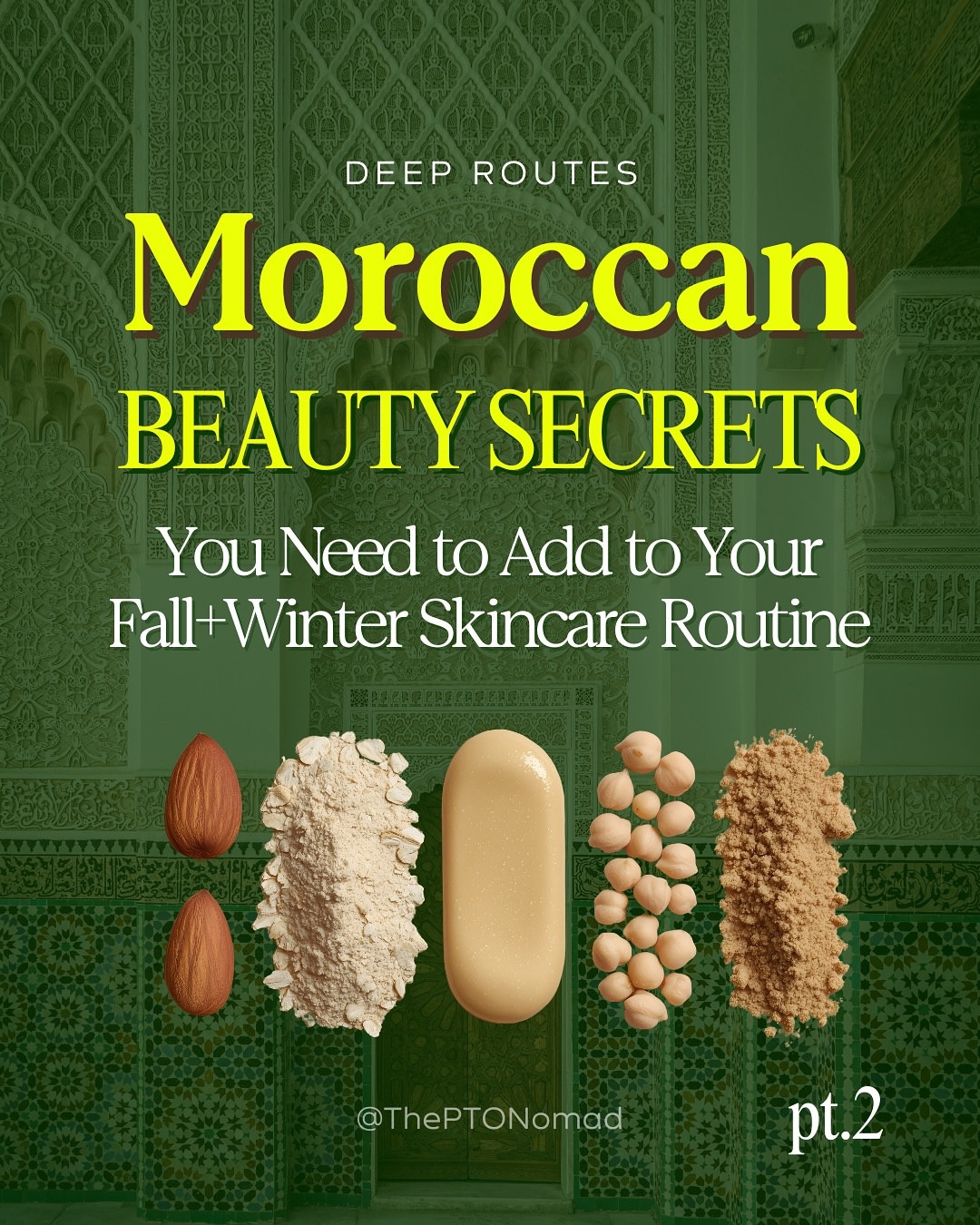 If you want radiant hydrated, plump skin this fall and  winter I would definitely try these Moroccan beauty secrets! I went to Morocco and regret not stocking up on all of the beauty and skin care products there and everything’s 100% natural organic. This is part two I did a part one last week referred back to that if you want more tips in beauty secrets what country should I do next?

Comment Morocco for a list of my favorite products.