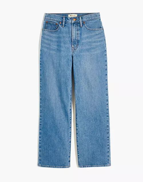 The Plus Perfect Vintage Wide-Leg Crop Jean in Knoxville Wash | Madewell