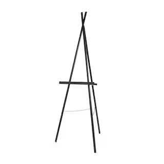 66.5" Black Metal Adjustable Minimalistic Floor Easel | Michaels Stores