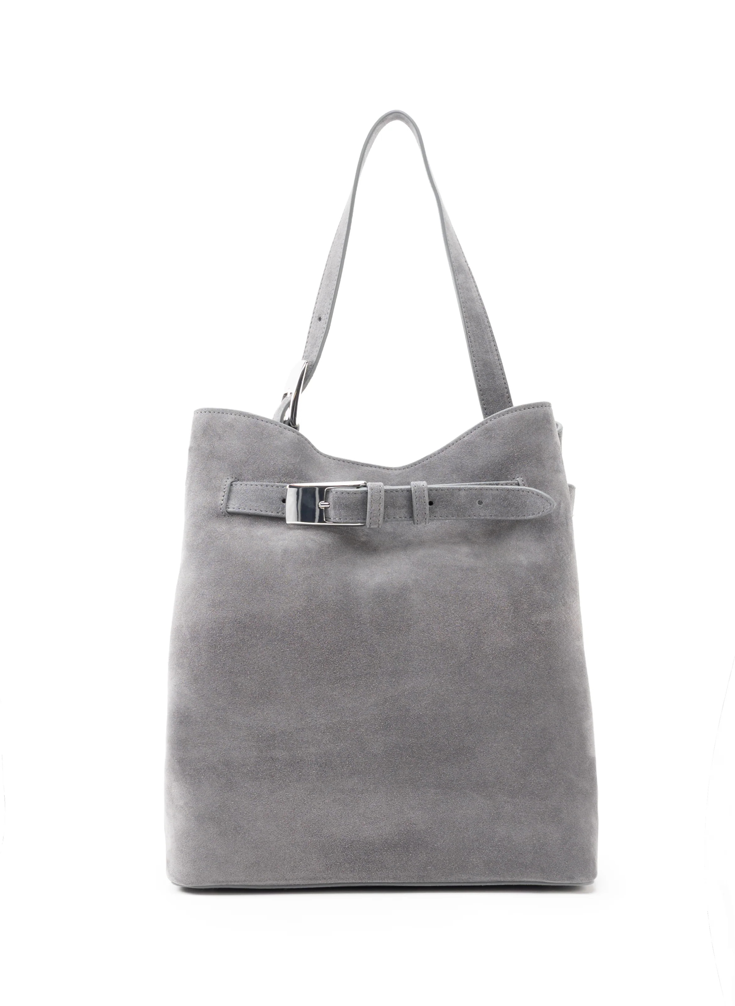 Belt Bag Suede Grey - Work Tote Bag -Elleme | Elleme
