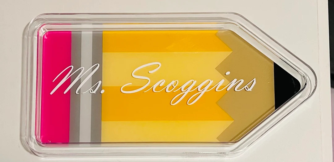 Personalized Pencil Desk Tray | Etsy (US)