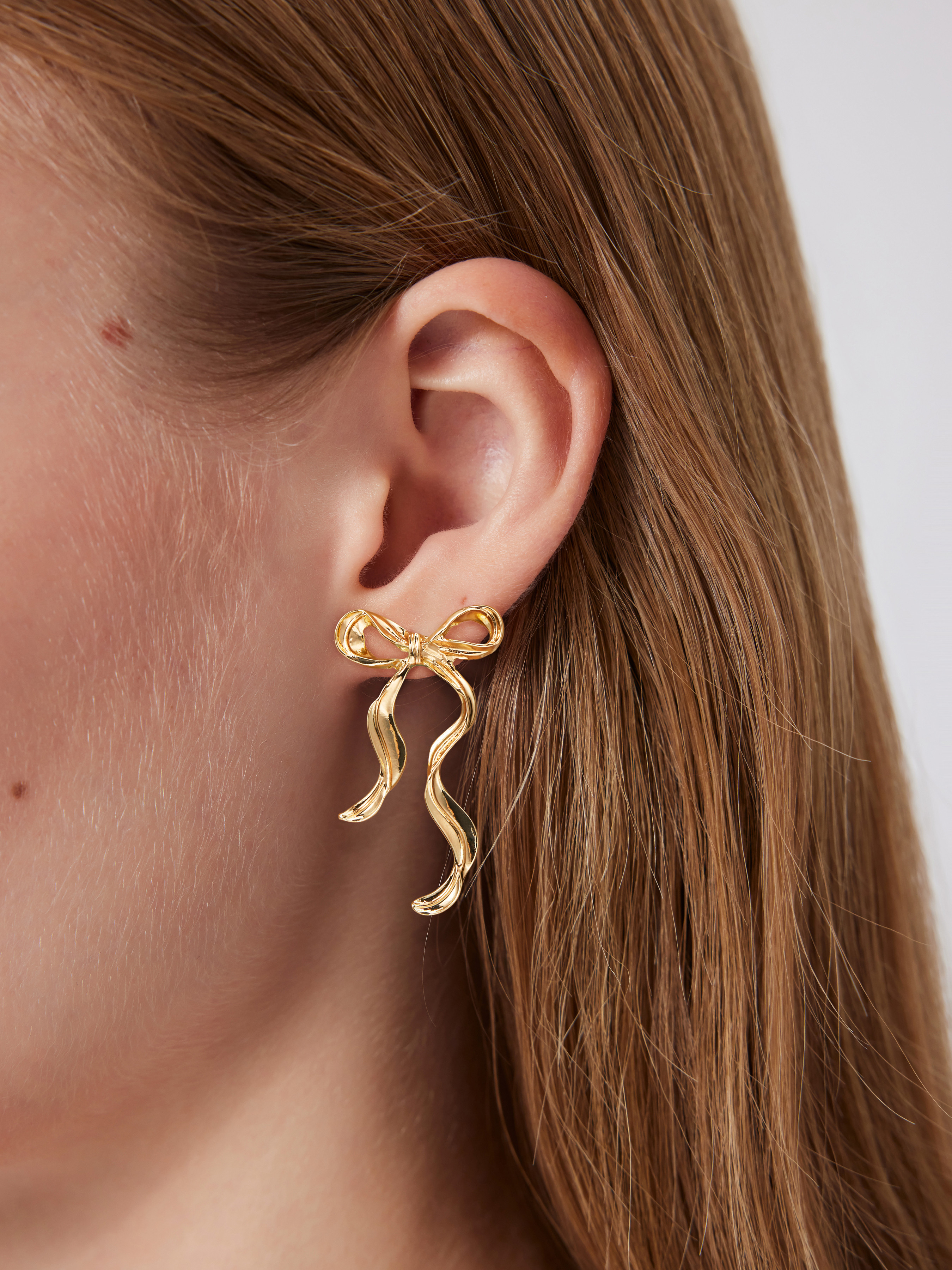 BOWKNOT STUD EARRINGS For Daily Casual Date | Cider