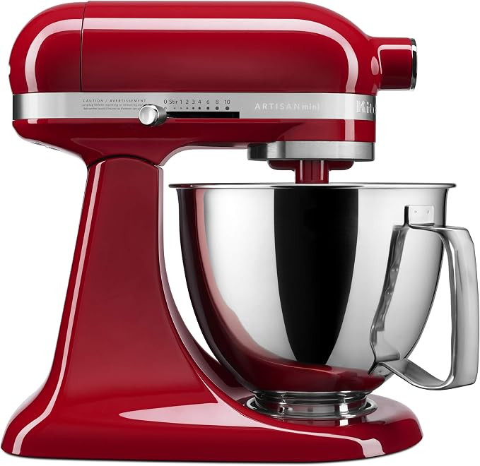 Kitchenaid Artisan Mini Plus 3.5-Qt. Tilt-Head Stand Mixer with Flex Edge Beater | Amazon (US)