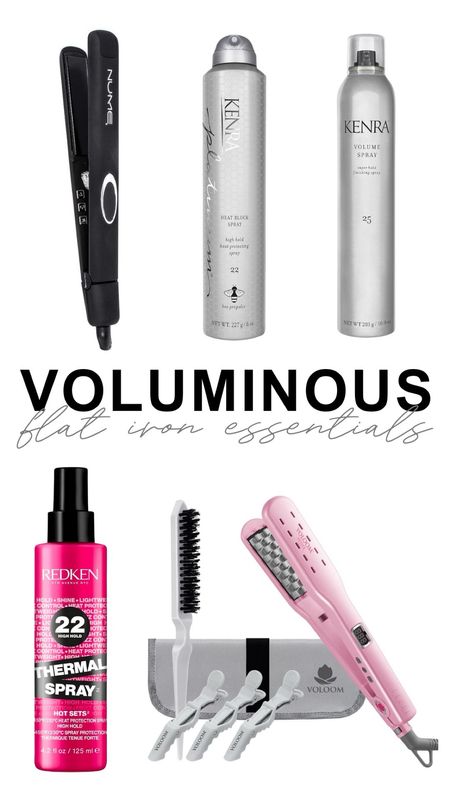 VOLUMINOUS FLAT IRON ESSENTIALS

My favorites for a flat iron look while keeping the volume! Also, my flat iron linked is on sale for 40% off and it’s site wide so check that out for a great deal!

#LTKbeauty #LTKGiftGuide #LTKHolidaySale