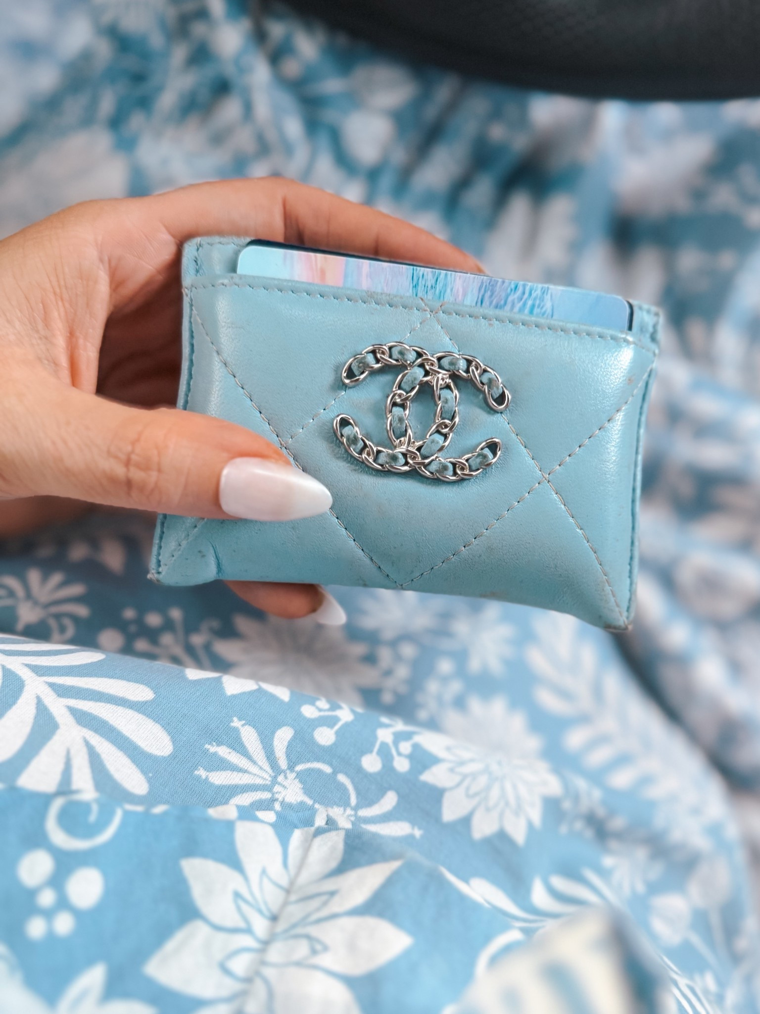 my card holder wallet. bought this in Miami years ago and haven’t stopped using it since. 

#LTKOver40 #LTKWorkwear #LTKItBag