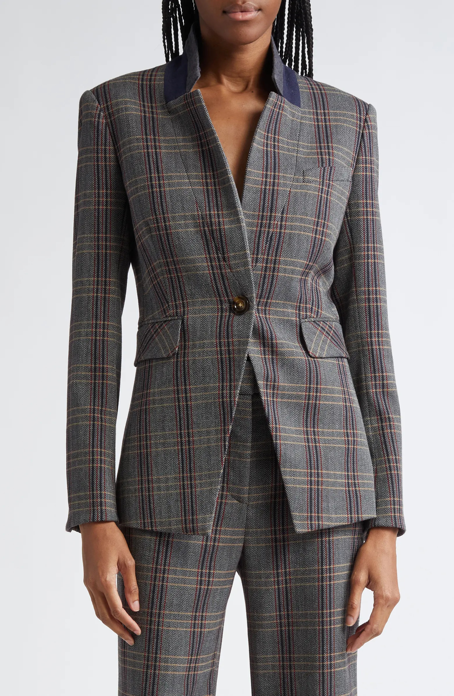 Veronica Beard Orchid Plaid Dickey Jacket | Nordstrom | Nordstrom
