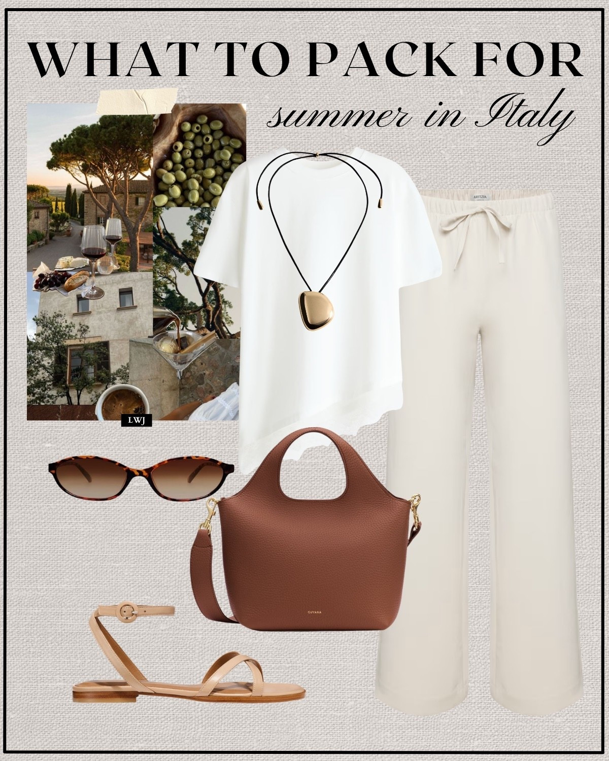 what to pack for summer in italy (in a carry-on)

summer style / vacation outfits / europe outfits / linen dress / linen vest / aritzia lodge pants / midi skirt / woven flats / strappy sandals / minimal style / chic style / styleover30 

#LTKootd #LTKTravel