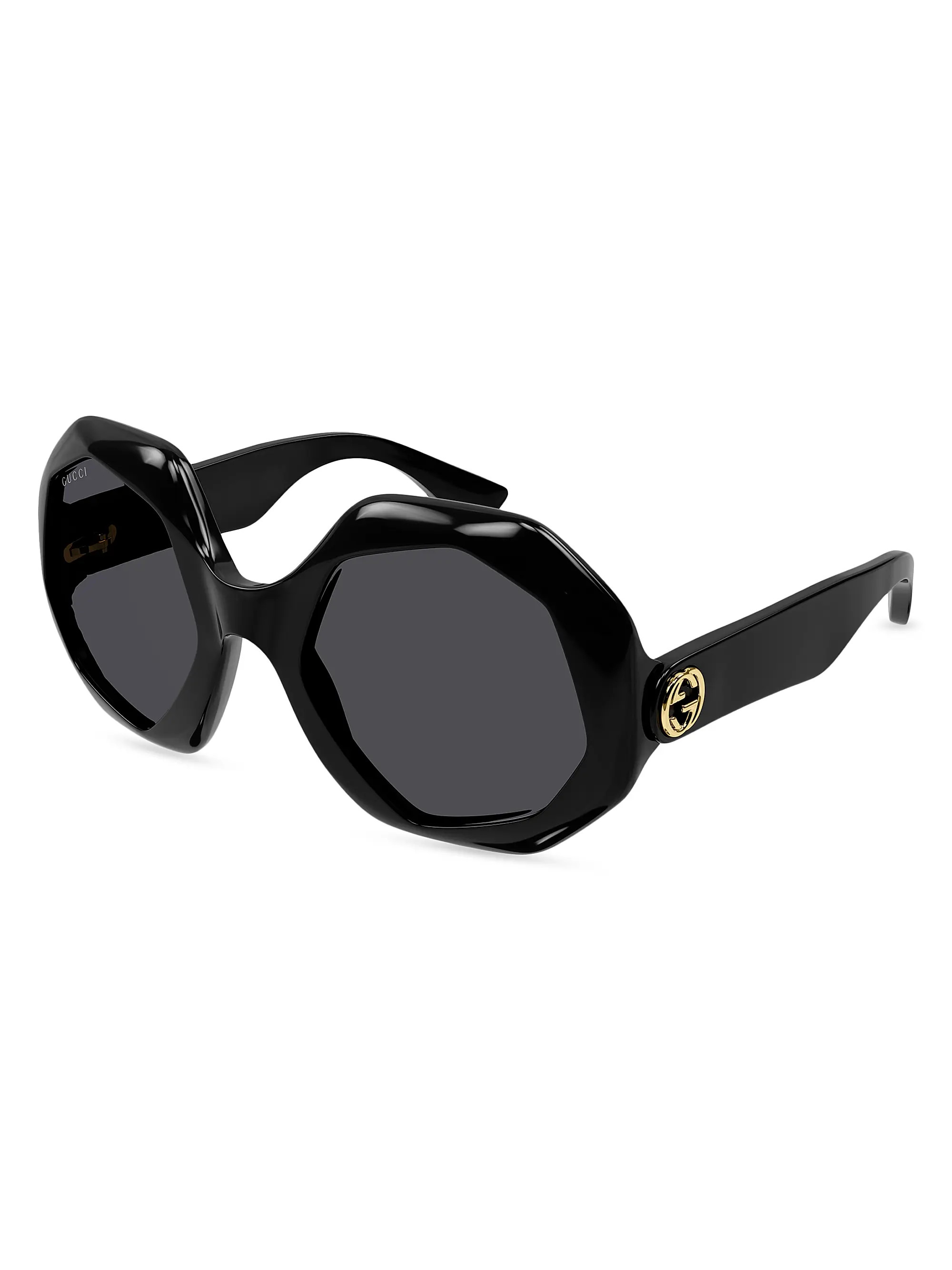 57MM Geometric Sunglasses | Saks Fifth Avenue
