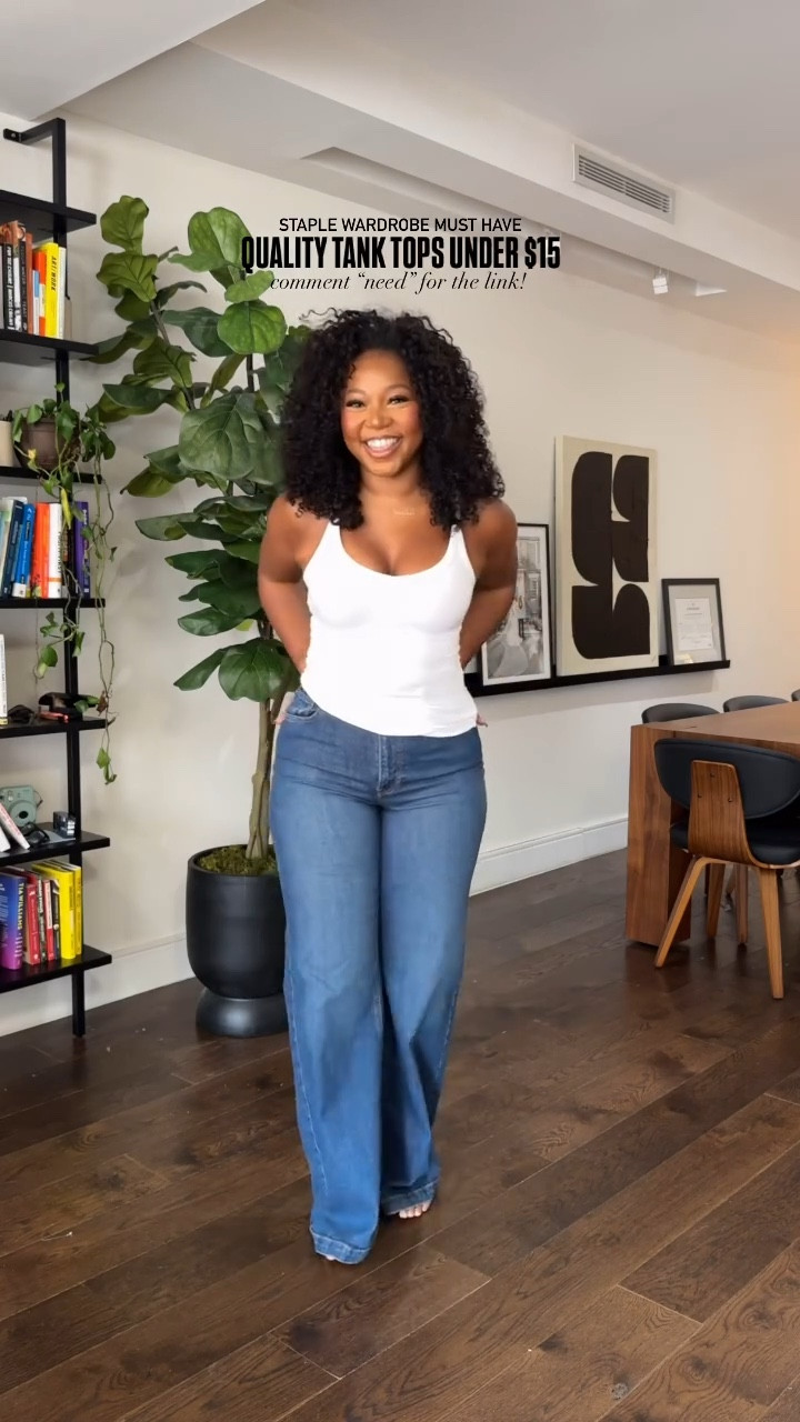 I am 5’9 | 200 lbs wearing a SMALL in the tank tops and a 10 TALL in the jeans for a snug fit that took some time to break in and be the perfect Jean!!! Sometimes it’s the little things you’re just not thinking about, but certainly NEED to!

#LTKStyleTip #LTKMidsize #LTKFindsUnder50