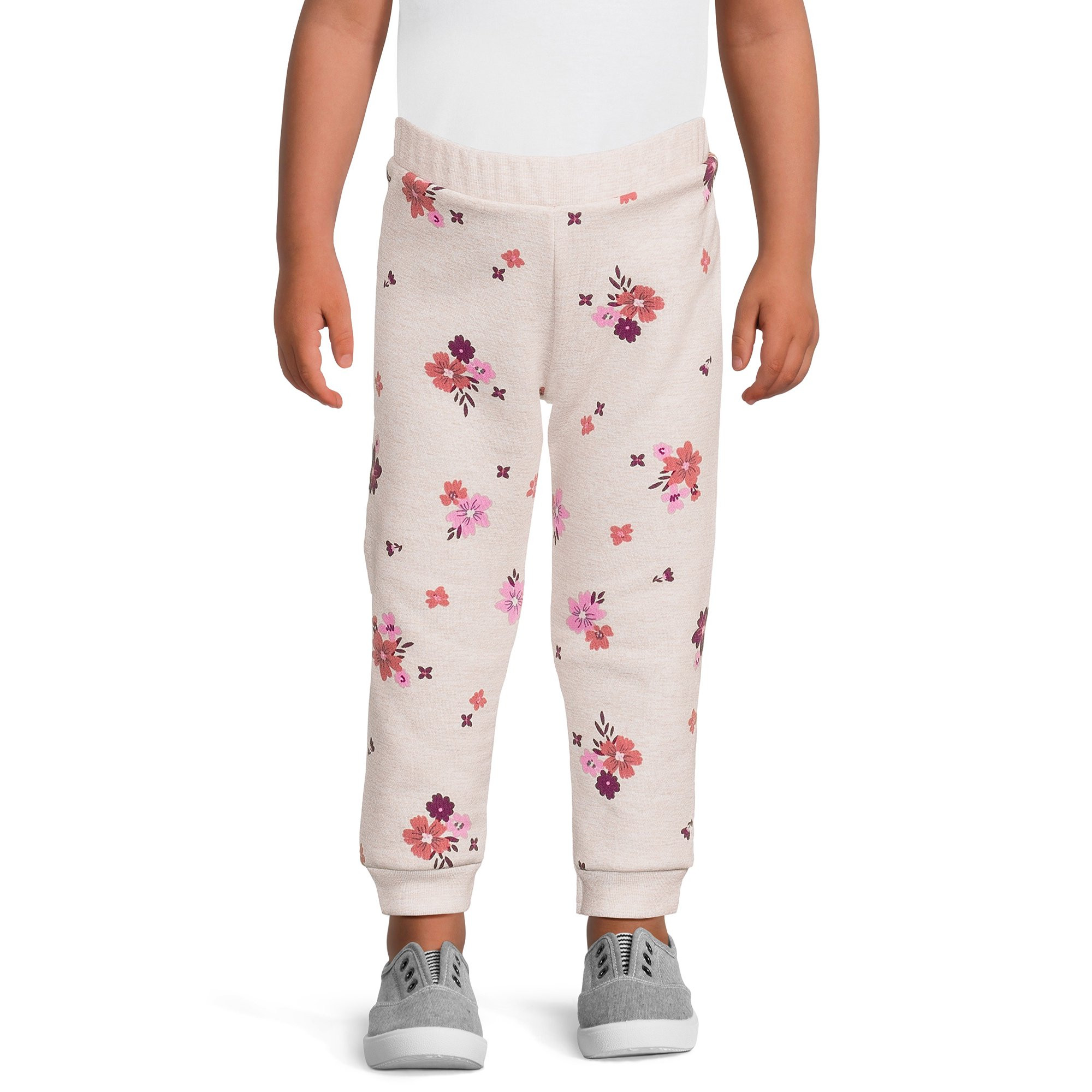 Garanimals Toddler Girl Print Fleece Joggers, Sizes 2T-5T | Walmart (US)