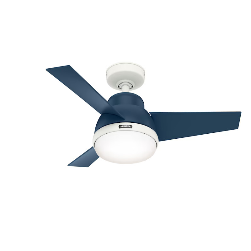 Valda with LED Light 36 inch Ceiling Fan | Hunter Fan Company