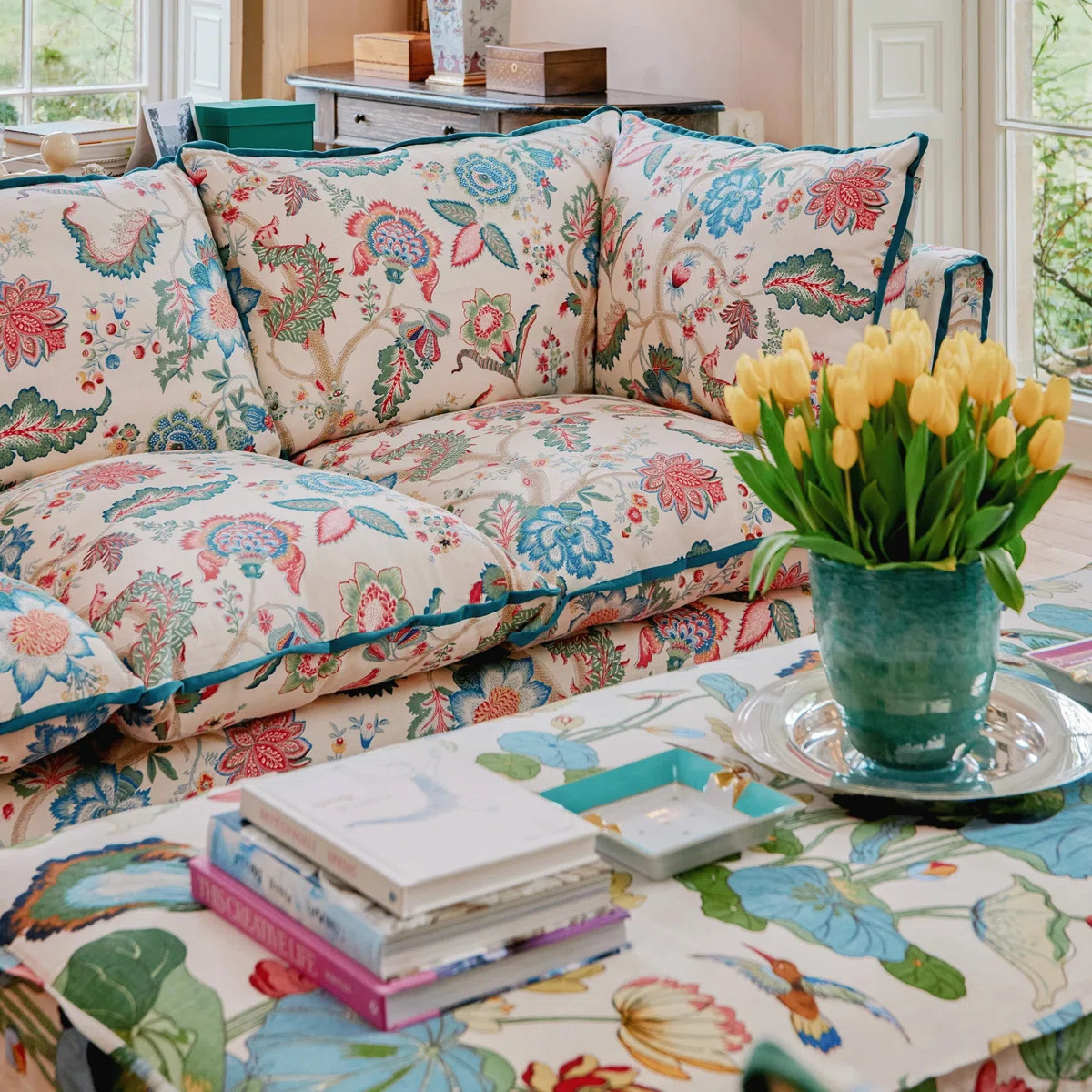 Retro Fabric Sofa | Wayfair North America
