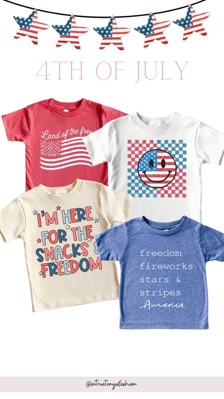 Fourth of July kids shirts from Etsy 


Toddler shirt
4th of July 
Kids shirt 
Kid style 
Graphic tees
Toddler outfits 


#LTKfamily #LTKkids #LTKSeasonal