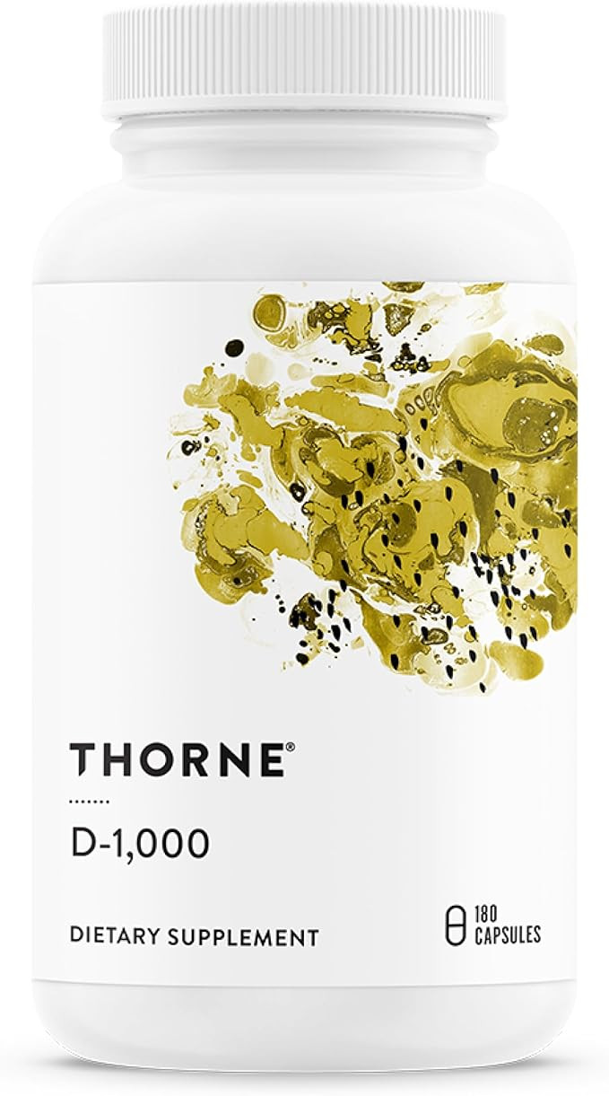 THORNE - Vitamin D3 Supplement - Supports Healthy Bones, Teeth, Muscles, Cardiovascular & Immune ... | Amazon (US)