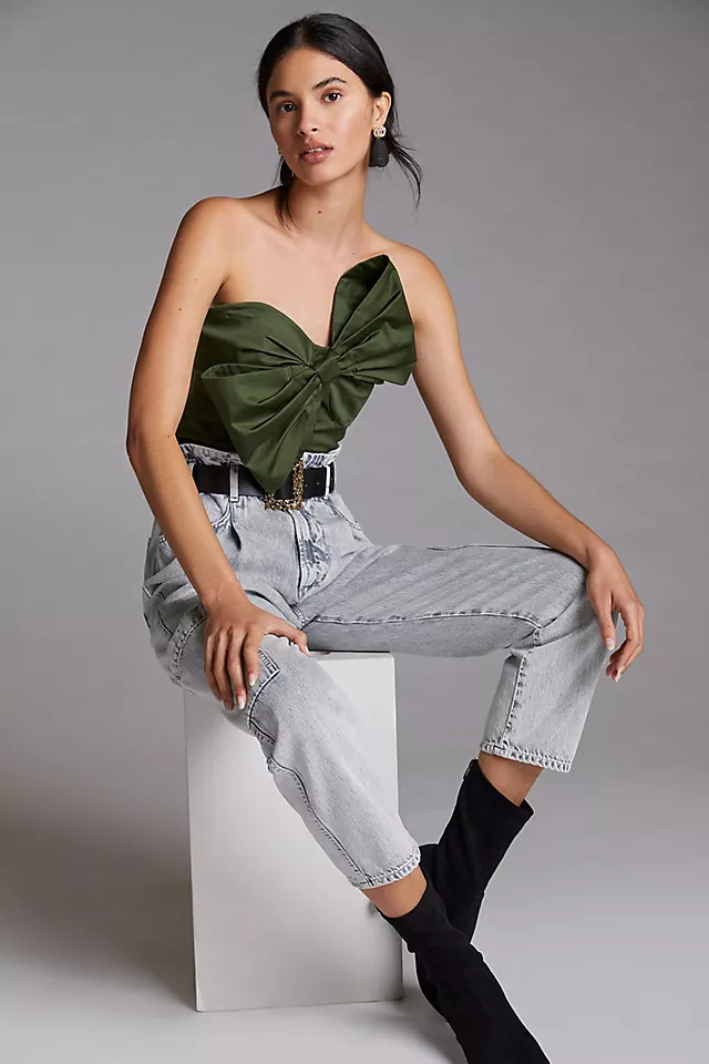 Bow Tie Tube Top | Anthropologie (US)