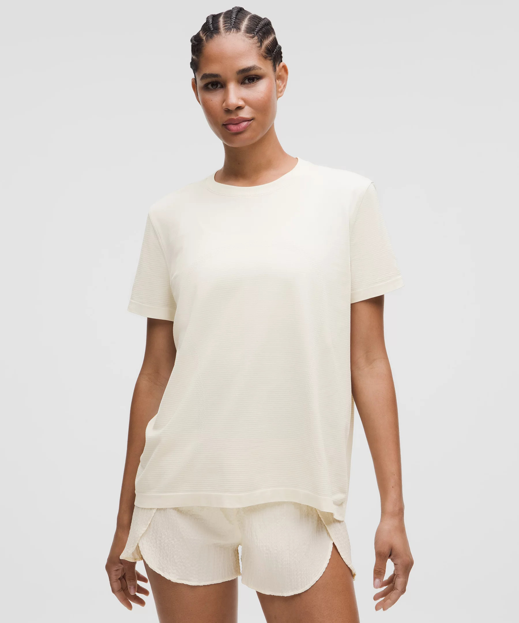 Swiftly Relaxed Short-Sleeve Shirt Hip Length | Lululemon (US)