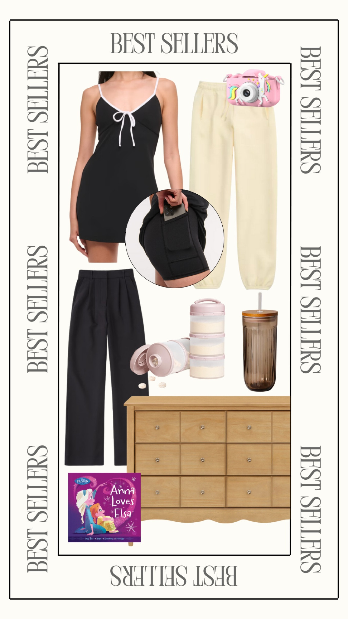 weekly best sellers!

abercrombie dress, snack container, storage, target pants, glass, dresser, book, camera toy, sweatpants

#LTKWatchNow #LTKSeasonal #LTKU